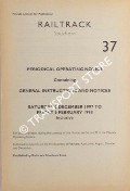 Book cover of Periodical Operating Notice containing General Instructions and Notices, Saturday 6 December 1997 to Friday, 6 February 1998 by Railtrack Southern